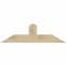 Ekena Millwork Portland Rough Sawn Timber Gable Bracket, Douglas Fir, 48"W x 14"H x 2"D x 6"F, 7/12 Pitch GBW048X14X0206POR00RDF - alternate 1
